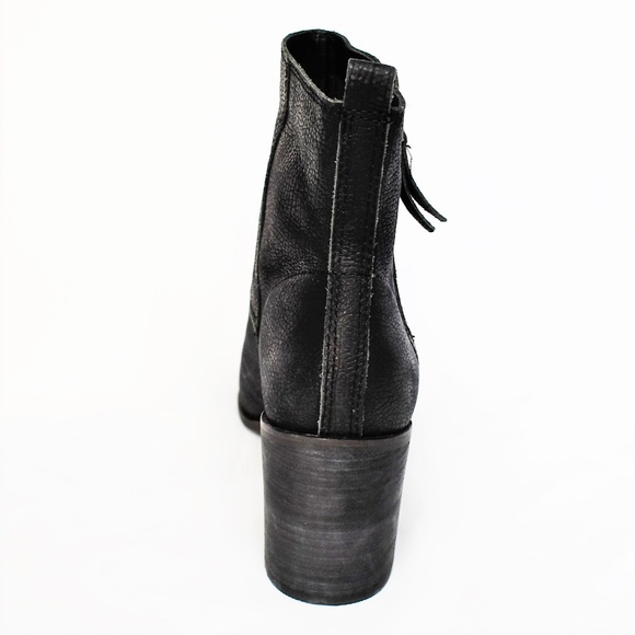 NEW Lucky Brand Kamren 8.5 38.5 Ankle Boots Black - Picture 6 of 8